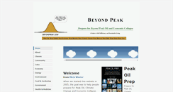 Desktop Screenshot of beyondpeak.com