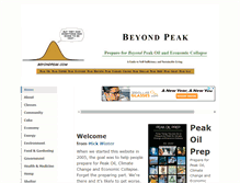 Tablet Screenshot of beyondpeak.com